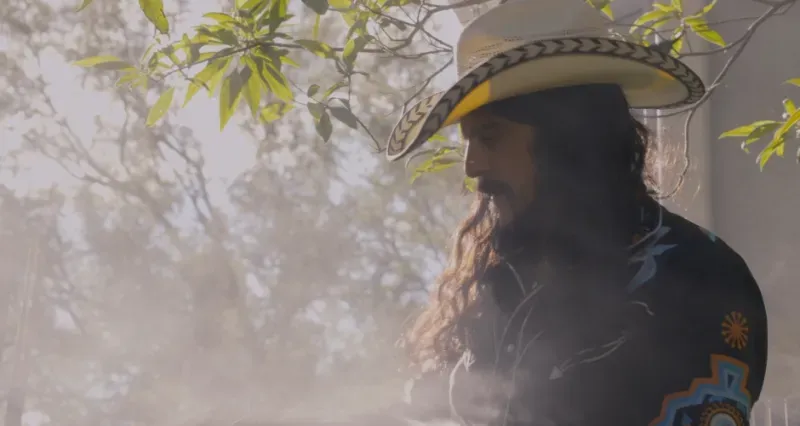 Portrait of a Mestizo Healing practitioner outdoors